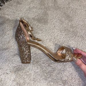 Glitter heels
